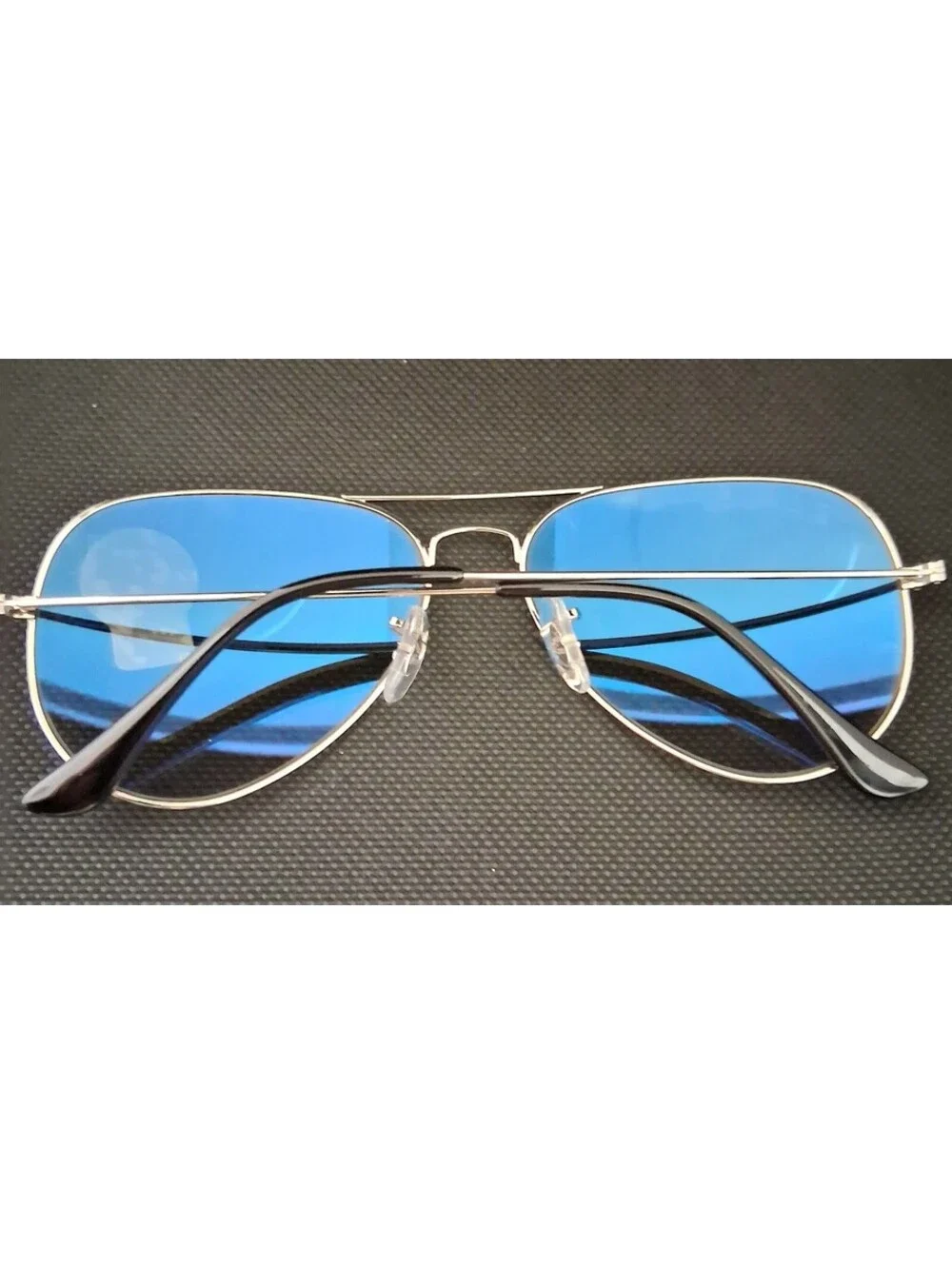 NEW Ray Ban RB3025 58mm Aviator Mirrored Lens Gunmetal Frame Sunglasses